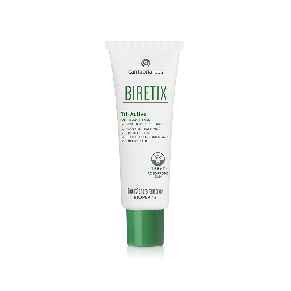 ¡Explora la efectividad tri-activa con DermaBella y el extraordinario Biretix Tri-Active Gel Anti-Imperfecciones x 50ml! Este gel ha sido diseñado con cuidado para abordar las imperfecciones, brindando a tu piel una solución integral para un cutis más claro y saludable.