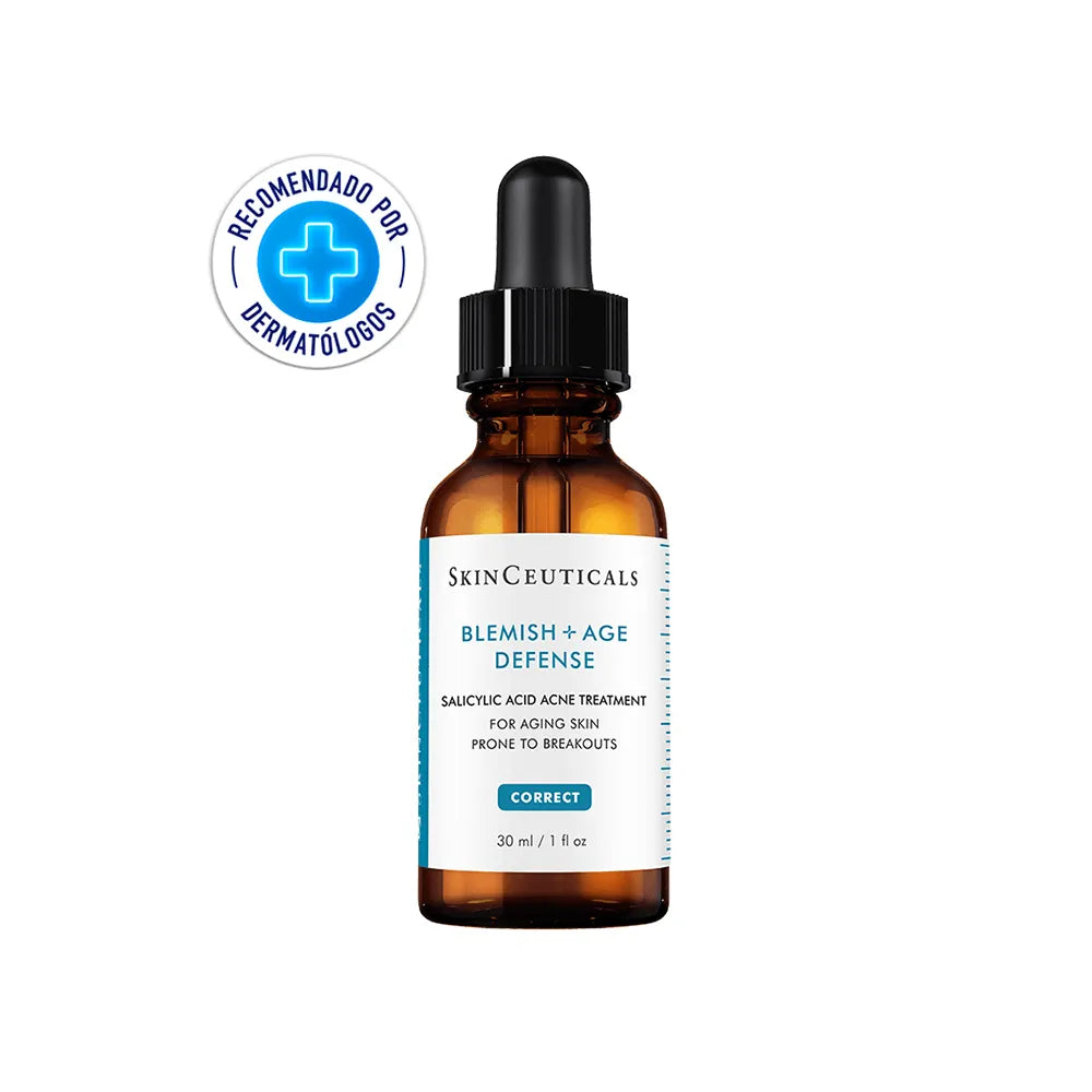 ¡Explora la defensa contra imperfecciones y signos del envejecimiento con Mi Tienda y el poderoso Blemish & Age Defense x 30ml! Este tratamiento ha sido cuidadosamente formulado para abordar las imperfecciones, las arrugas y las líneas finas, brindando a tu piel una solución integral.