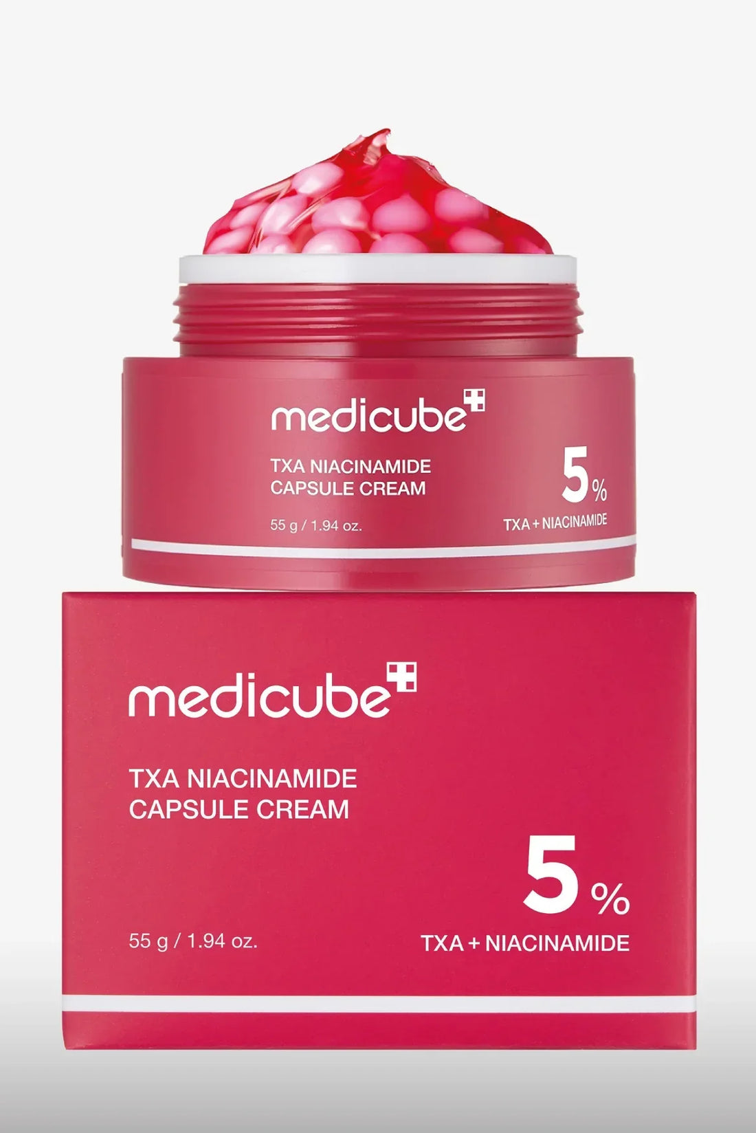 Medicube TXA Niacinamide Capsule Cream: la crema coreana antimanchas con cápsulas rojas