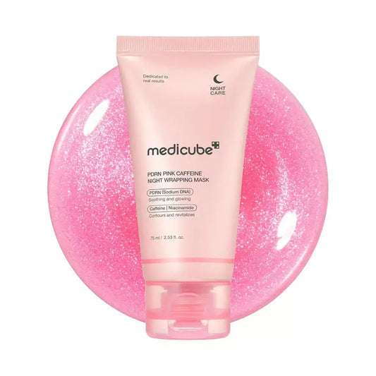 Medicube PDRN Pink Caffeine Night Wrapping Mask: la mascarilla nocturna que transforma tu piel