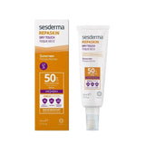 Protege tu piel con el increíble Repaskin Fotoprotector Toque Seco SPF50, disponible exclusivamente en DermaBella. Esta fórmula avanzada ofrece una defensa efectiva contra los daños solares, gracias a su alto factor de protección solar SPF50. Experimenta la suavidad y la sequedad al instante con este fotoprotector único.