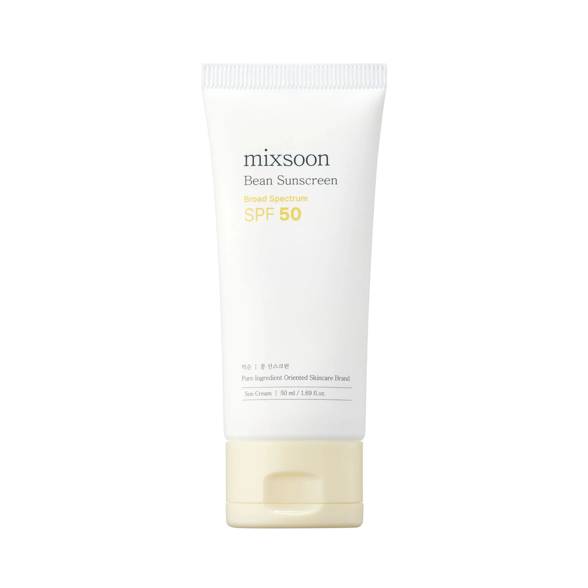 Mixsoon Bean Sunscreen Broad Spectrum SPF 50+ | Protector Solar Coreano Hidratante