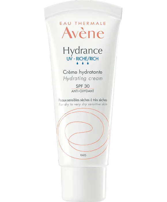 ¡Te damos la bienvenida a DermaBella con entusiasmo! Descubre la extraordinaria AV Hydrance Crema Hidratante UV Riche SPF30 x 40ml, una crema que combina hidratación intensiva y protección solar para cuidar tu piel de manera completa.