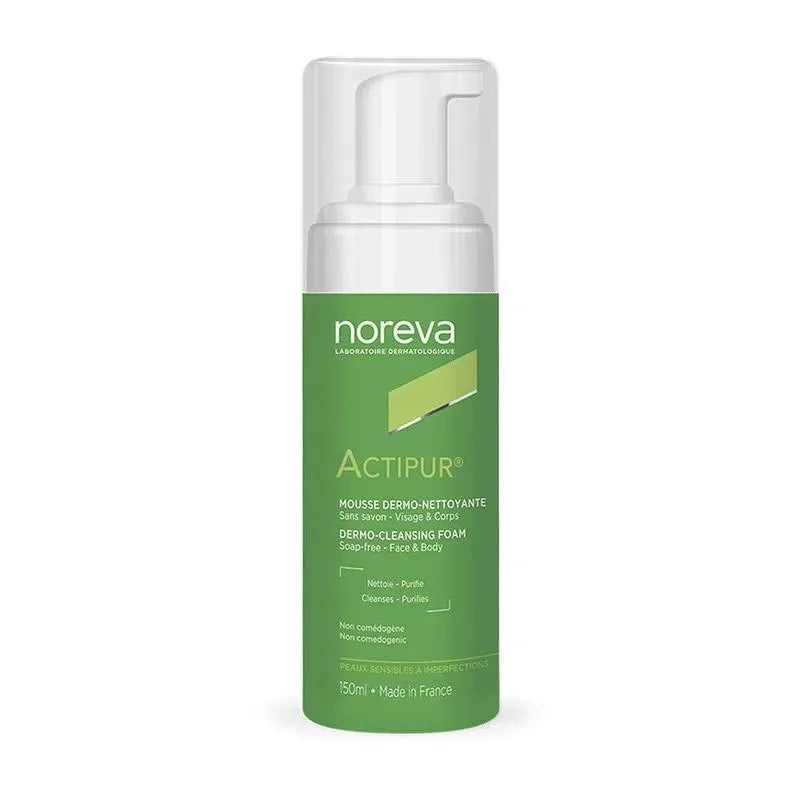 Descubre una limpieza suave pero efectiva con Noreva Actipur Dermo-Cleansing Foam, ahora disponible en DermaBella. Esta espuma limpiadora ha sido formulada para purificar la piel propensa al acné, proporcionando una sensación de frescura y claridad.