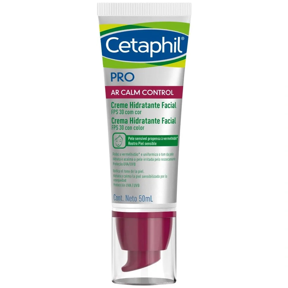 ¡Bienvenido a DermaBella con la maravillosa Cetaphil Pro AR Calm Crema con Color! Esta crema ha sido cuidadosamente formulada para brindar a tu piel una cobertura con color, al mismo tiempo que calma y alivia, ofreciendo un cuidado eficaz y reconfortante.