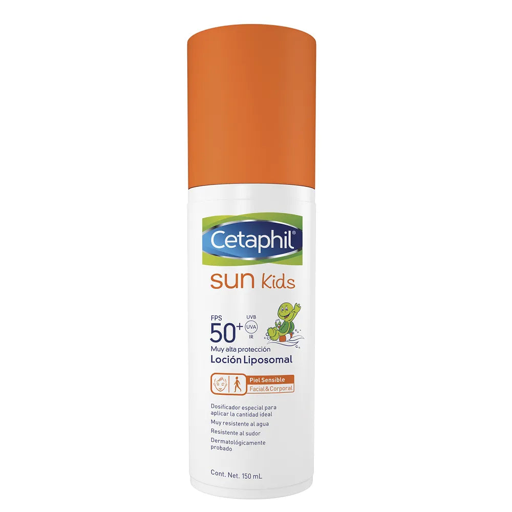 ¡Bienvenido a DermaBella con el protector solar pensado para los más pequeños: Cetaphil Sun Kids x 150 ml! Este protector solar ha sido cuidadosamente formulado para ofrecer una protección efectiva y segura para la delicada piel de los niños, brindando un cuidado confiable y respetuoso.