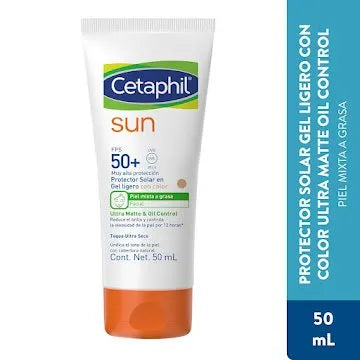 ¡Bienvenido a DermaBella con el novedoso Cetaphil Sun Oil Gel Ligero Con Color! Este protector solar ha sido cuidadosamente formulado para ofrecer una protección solar efectiva y al mismo tiempo proporcionar un ligero toque de color, brindando un cuidado confiable y versátil.