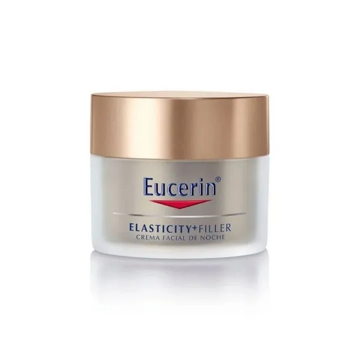 Revitaliza tu piel mientras descansas con la Crema de Noche Euc Hyaluron Filler Elasticity, ahora disponible en DermaBella. Esta crema ha sido formulada para brindar una hidratación intensiva y mejorar la elasticidad de la piel durante la noche, ofreciendo un cuidado nocturno integral.