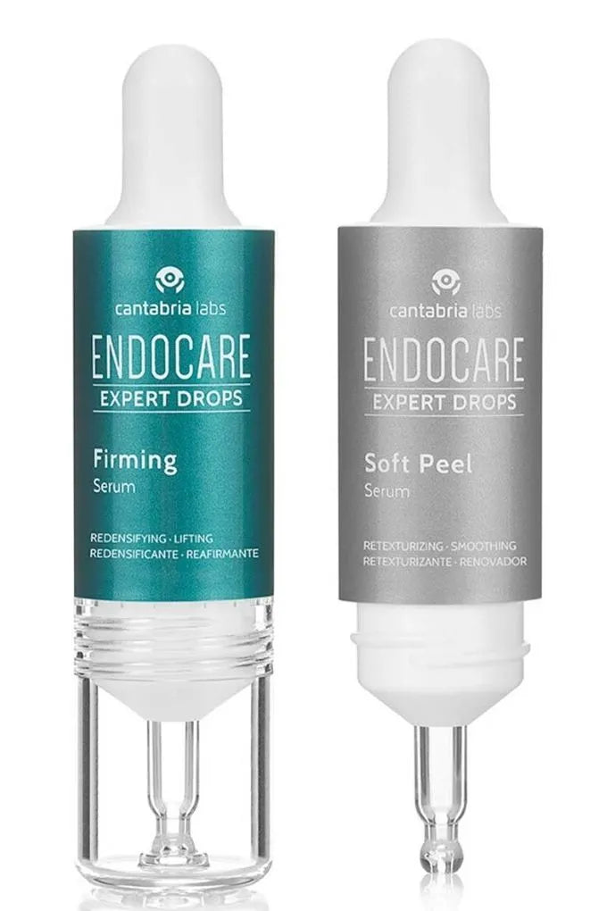 Endocare Expert Drops es un dúo de productos que incluye el Serum Hidrating y el Soft Peel, diseñados para brindar hidratación intensiva y una exfoliación suave a tu piel. Estos productos, disponibles en DermaBella, trabajan en sinergia para mejorar la apariencia y textura de tu piel.