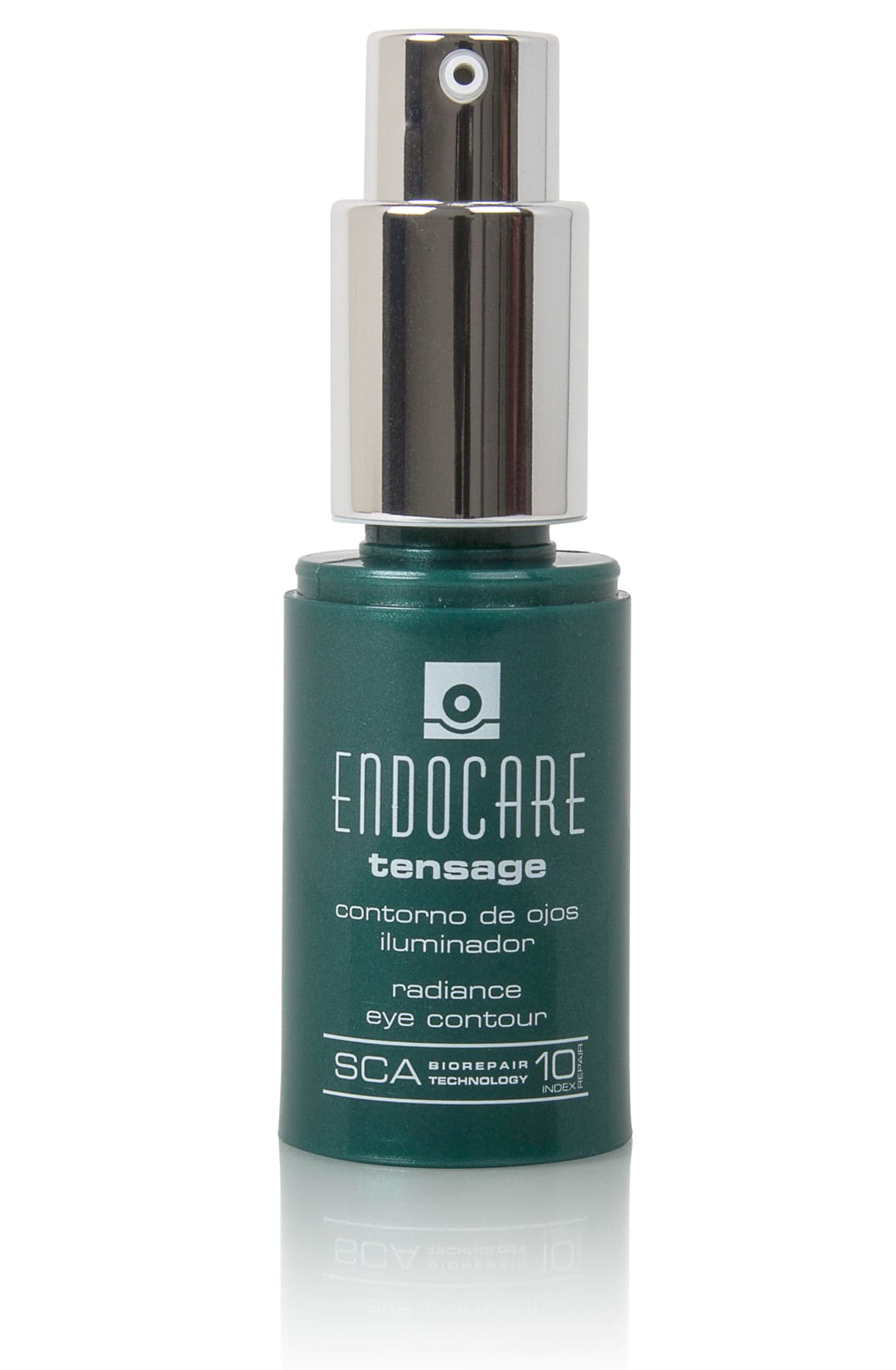 El Contorno Iluminador Tensage de Endocare, en presentación de 15 ml, es un producto diseñado específicamente para tratar y mejorar el aspecto del contorno de ojos. Este contorno iluminador, disponible en DermaBella, combina ingredientes activos para reducir los signos de envejecimiento, como arrugas, flacidez y ojeras, al tiempo que aporta luminosidad a la piel en esta área.