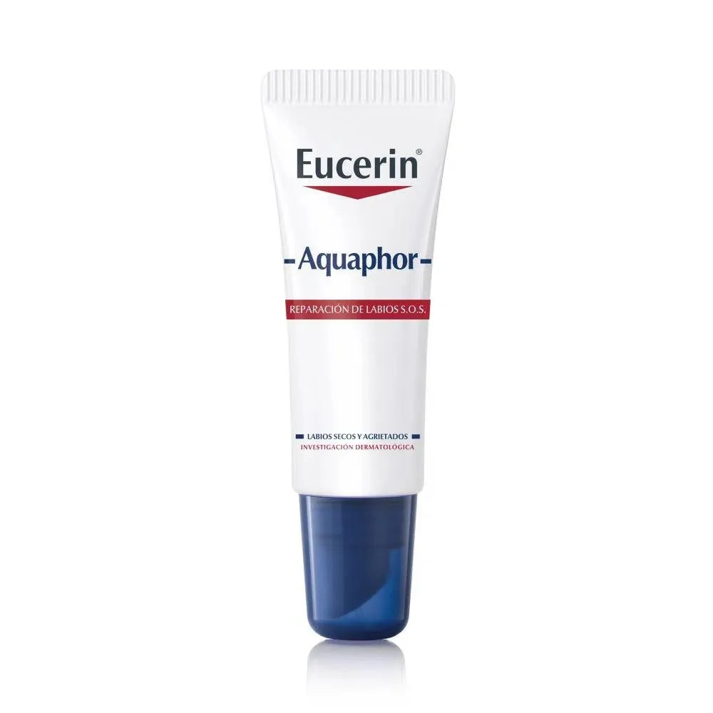 Descubre el cuidado especializado para tus labios con el Reparador de Labios Euc Aquaphor. Ahora disponible en DermaBella, este bálsamo labial ha sido formulado para proporcionar una hidratación intensiva y reparar los labios secos y agrietados.