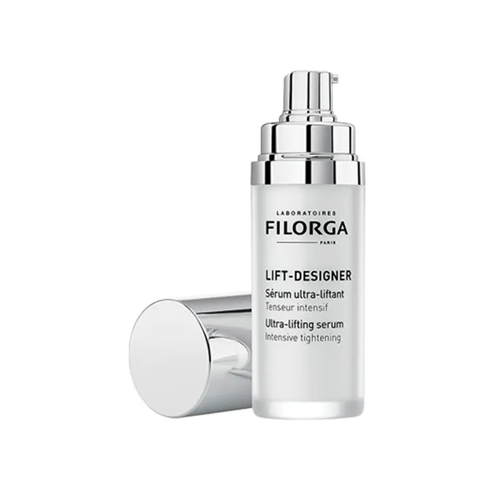 Descubre el poder del lifting con el Suero Ultra Lifting Filorga Lift Designer, ahora disponible en DermaBella. Este suero ha sido diseñado con una fórmula avanzada para proporcionar un efecto lifting inmediato y a largo plazo, ofreciendo una solución integral para mejorar la firmeza y elasticidad de la piel.