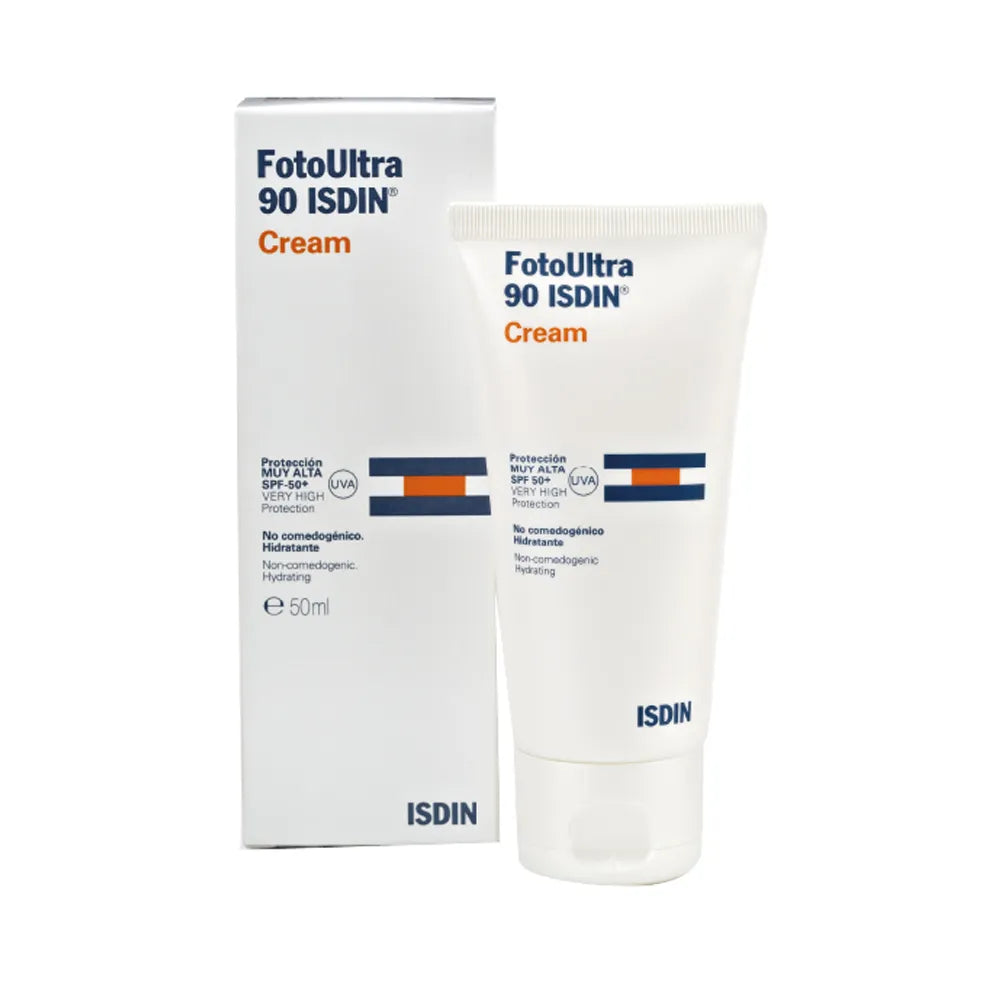 Protege tu piel con Fotoultra Cream SPF90, disponible ahora en DermaBella. Este fotoprotector ha sido formulado para ofrecer una protección solar muy alta, brindando una defensa eficaz contra los rayos UV y ayudando a prevenir los daños causados por la exposición solar.