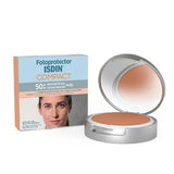 Protege tu piel con elegancia utilizando el Fotoprotector Compact SPF50+, ahora disponible en DermaBella. Este compacto protector solar ha sido diseñado para ofrecer una alta protección contra los rayos UV, combinando la eficacia de un fotoprotector con la comodidad de un maquillaje compacto.