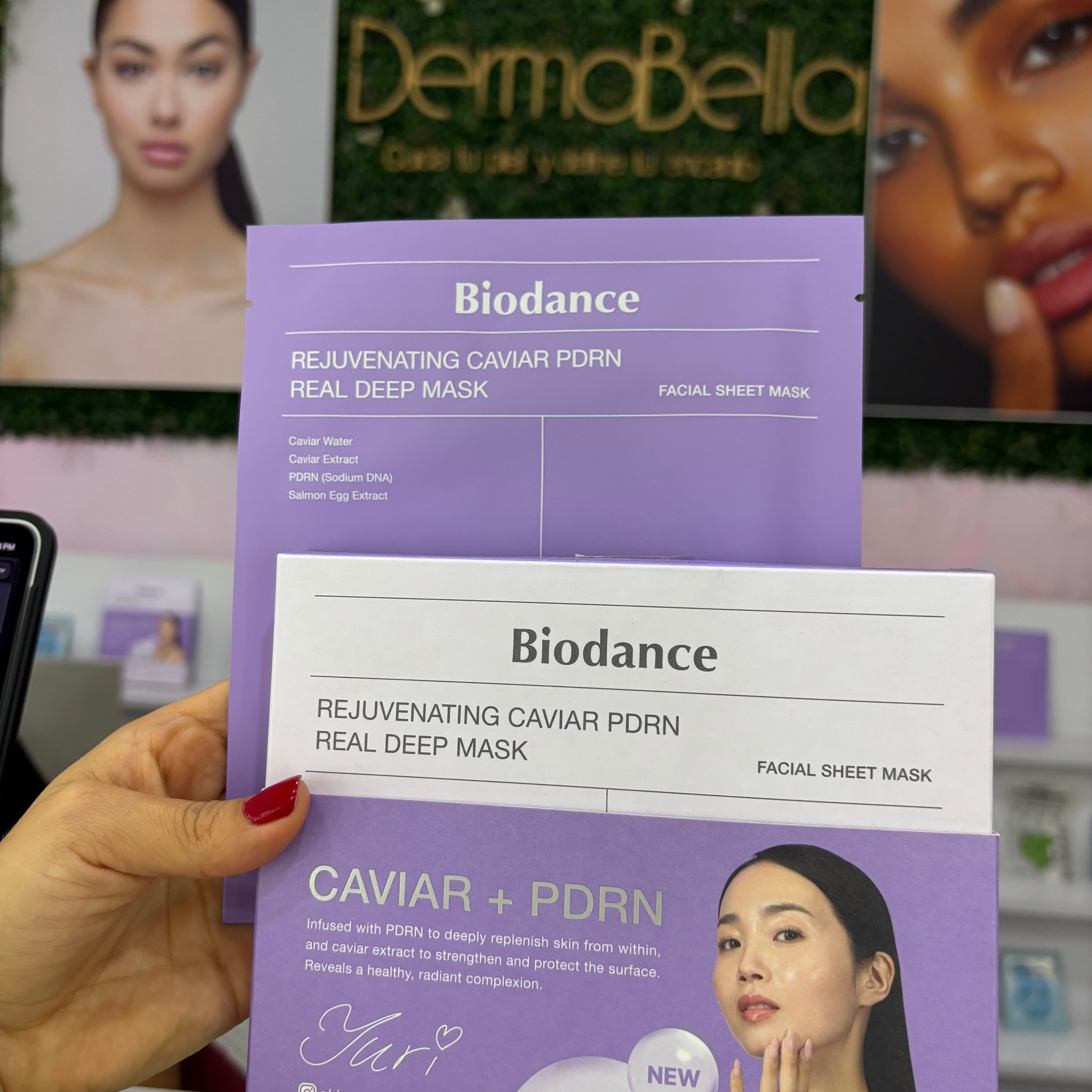 Mascarilla Biodance Rejuvenating Caviar Pdrn Real