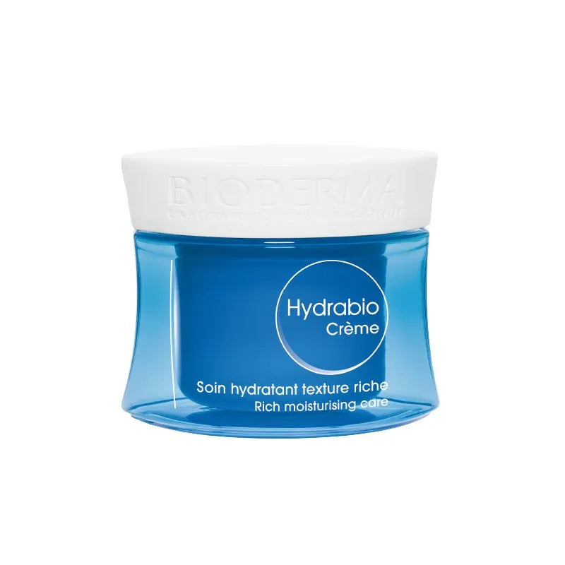 DermaBella te presenta la Hydrabio Crema, una crema hidratante de alta calidad diseñada para proporcionar una hidratación intensa y duradera a la piel. Esta crema está especialmente formulada para pieles deshidratadas y sensibles.