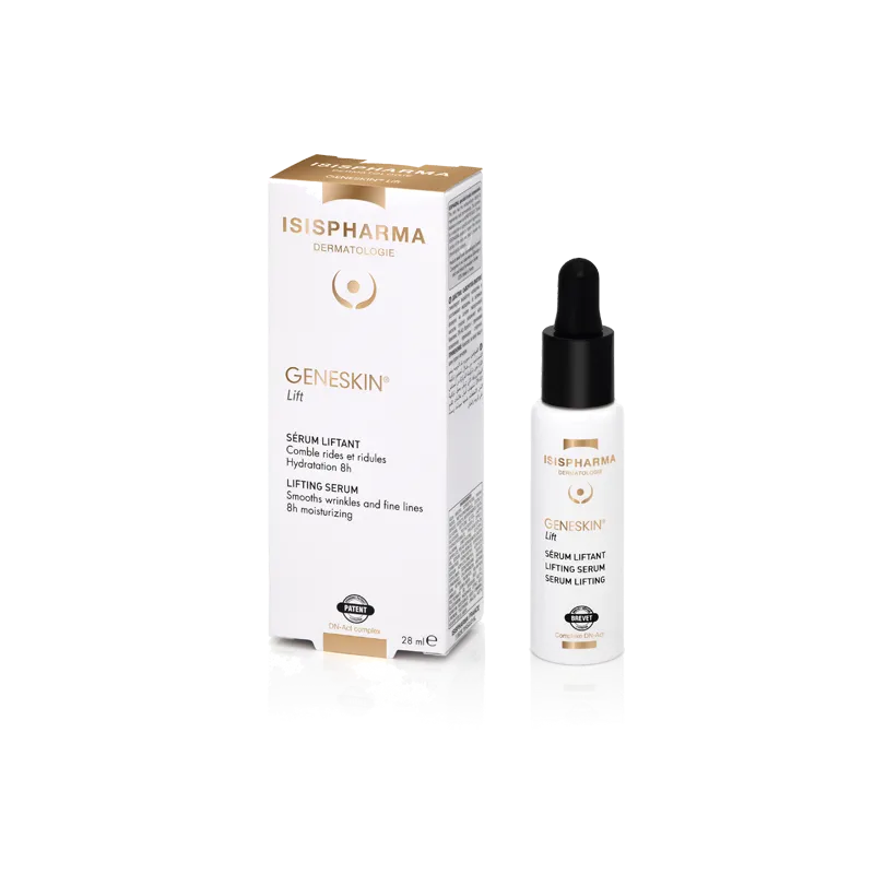 Transforma tu rutina de cuidado facial con Geneskin Lift Serum, disponible ahora en DermaBella. Este suero ha sido formulado para proporcionar beneficios lifting, mejorando la firmeza y elasticidad de la piel, y contribuyendo a reducir los signos del envejecimiento.