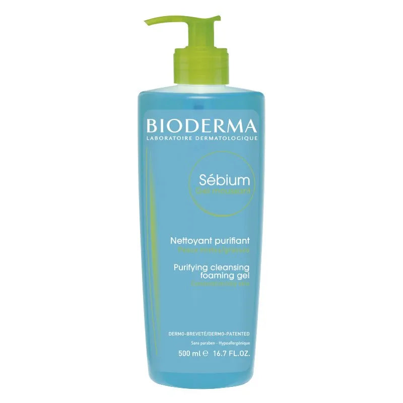 Descubre la frescura y el equilibrio con nuestro exclusivo Sebium Gel Moussant, disponible solo en nuestra tienda, DermaBella. Este gel espumoso ha sido formulado cuidadosamente para pieles mixtas y grasas, proporcionando una limpieza profunda y regulando la producción de sebo.