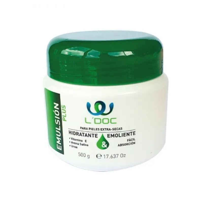 LDOC Emulsión Hidratante Y Emoliente Plus – Verde