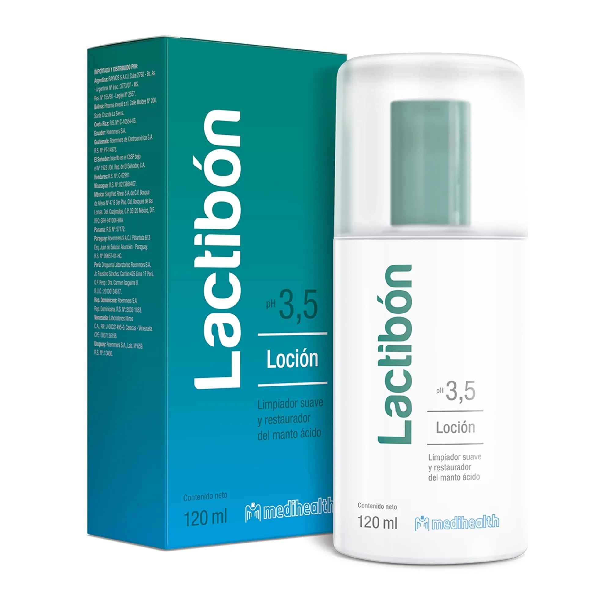 Experimenta la suavidad y la protección con Lactibon PH 3.5, disponible en DermaBella. Este limpiador dermatológico ha sido formulado con un pH balanceado de 3.5 para brindar cuidado delicado a tu piel.