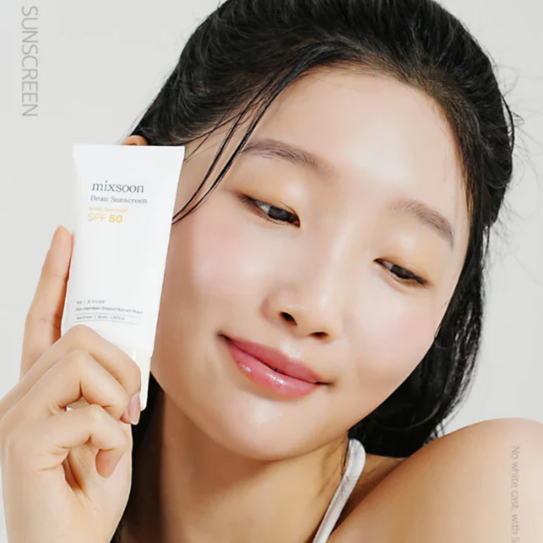 Mixsoon Bean Sunscreen Broad Spectrum SPF 50+ | Protector Solar Coreano Hidratante