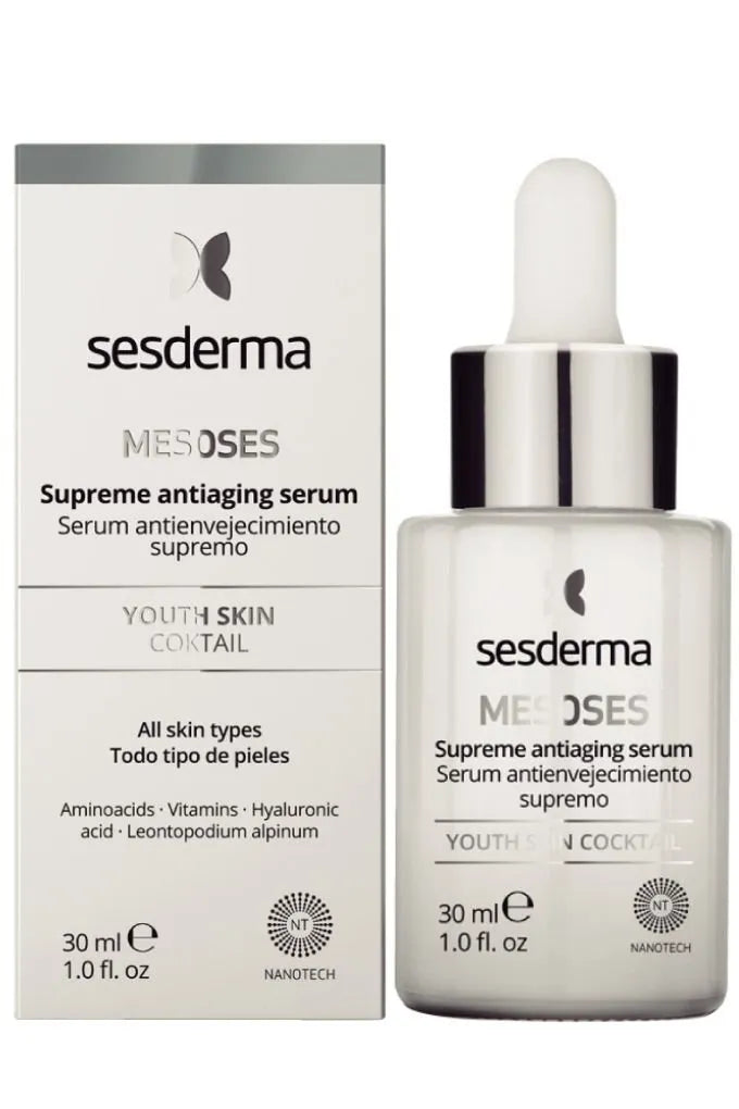 Transforma tu rutina de cuidado facial con Mesoses Serum, disponible ahora en DermaBella. Este serum ha sido diseñado para proporcionar una hidratación intensa y mejorar la elasticidad de la piel, brindando un aspecto rejuvenecido.