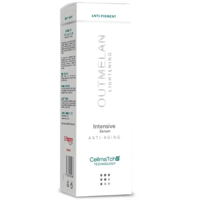 Descubre la revolución en el cuidado de la piel con el Serum Intensivo Outmelan, disponible exclusivamente en nuestra tienda. Este suero avanzado ha sido formulado para abordar de manera intensiva las preocupaciones relacionadas con la pigmentación y la luminosidad de la piel.