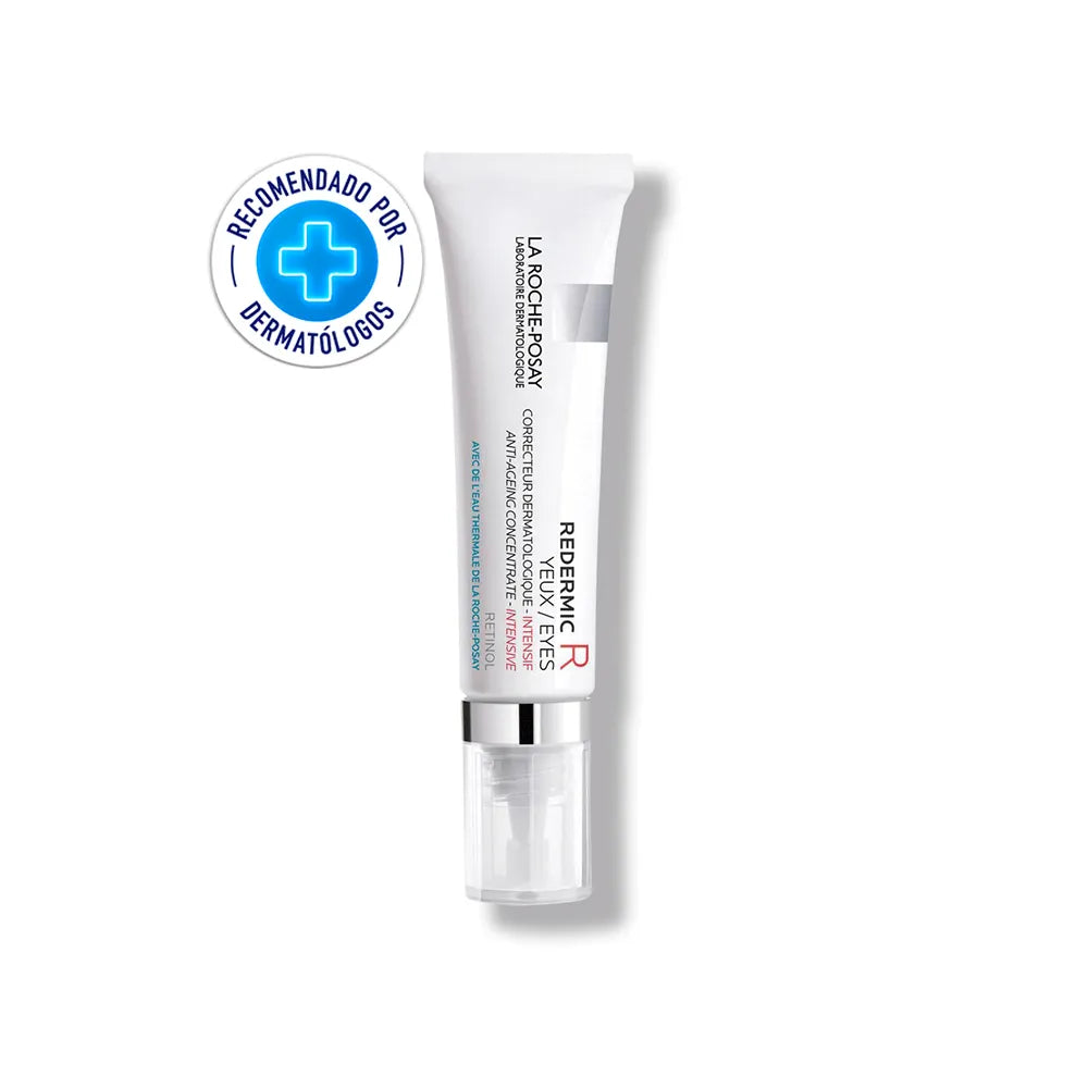 Rejuvenece la delicada área alrededor de tus ojos con Redermic Retinol Ojos, disponible exclusivamente en nuestra tienda. Este tratamiento ha sido formulado con retinol para combatir los signos del envejecimiento y mejorar la firmeza de la piel.