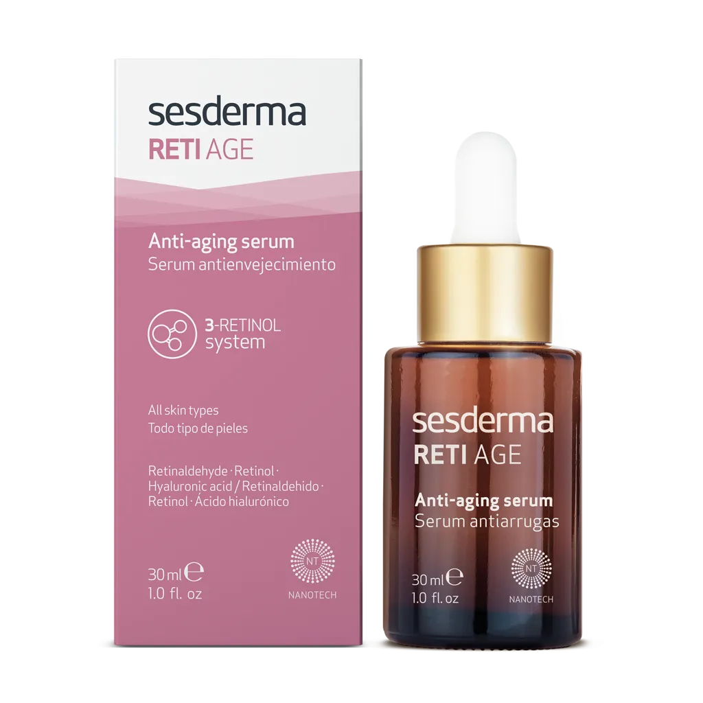 Descubre el poder antienvejecimiento con nuestro exclusivo Reti Age Antiaging Serum, disponible solo en nuestra tienda, DermaBella. Este suero innovador ha sido cuidadosamente formulado para combatir los signos del envejecimiento, revelando una piel más firme, suave y juvenil.