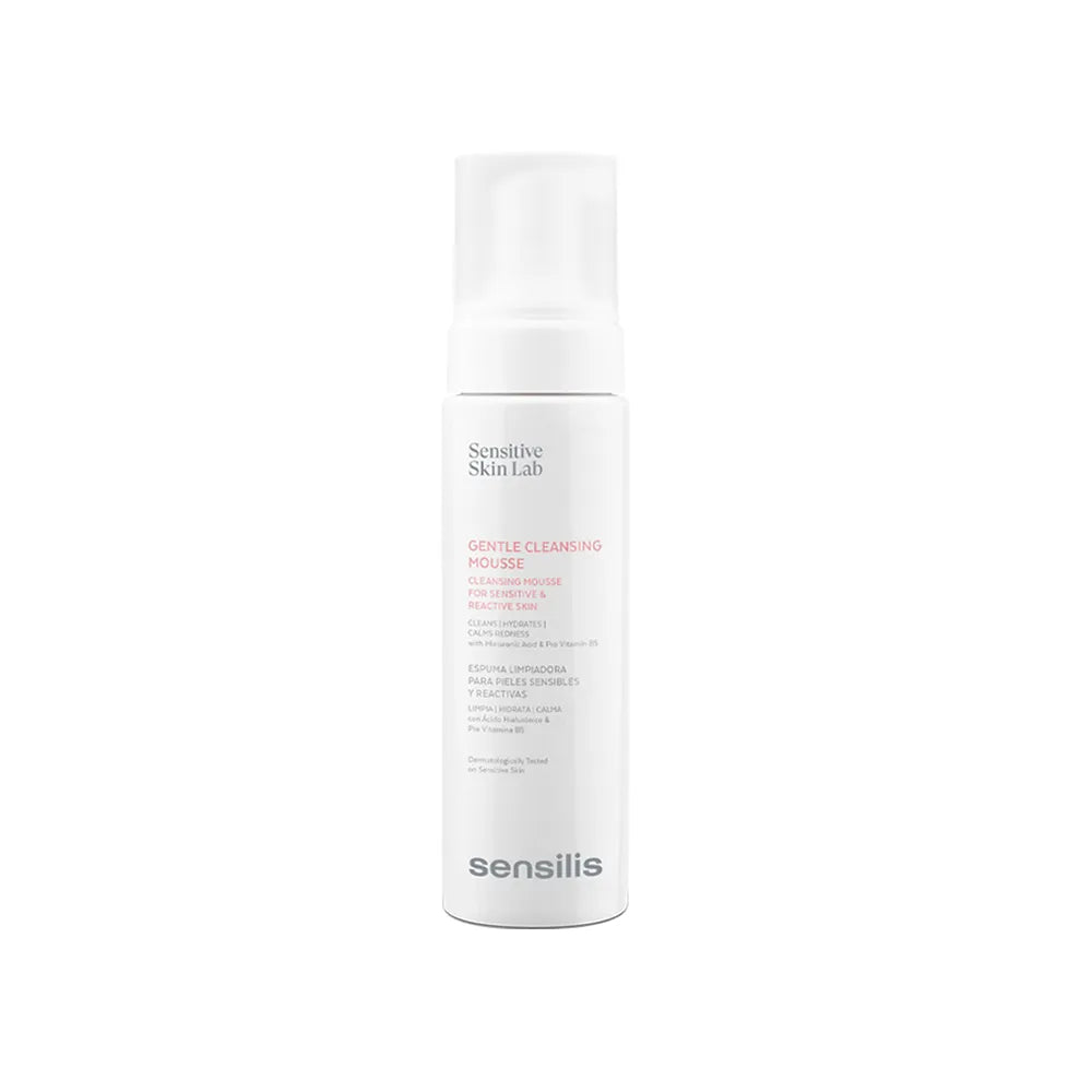 Experimenta una limpieza suave y efectiva con nuestra exclusiva Sensilis Gentle Cleansing Mousse, disponible solo en nuestra tienda, DermaBella. Esta espuma limpiadora ha sido cuidadosamente formulada para eliminar las impurezas y el maquillaje, dejando la piel limpia y fresca.