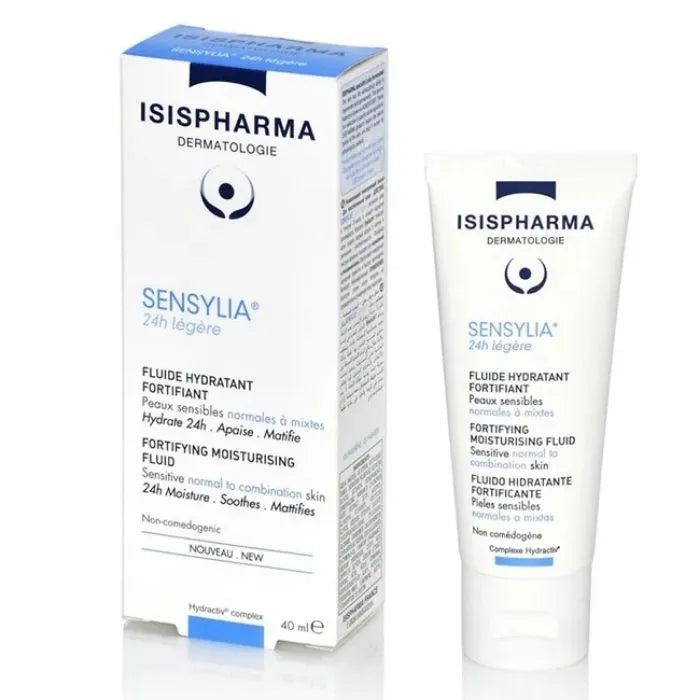 Hidrata y protege tu piel con nuestra exclusiva Sensylia 24H Légère, disponible solo en nuestra tienda, DermaBella. Esta fórmula ligera ha sido cuidadosamente diseñada para proporcionar una hidratación continua durante 24 horas, brindando alivio y restaurando la barrera cutánea en las pieles sensibles.