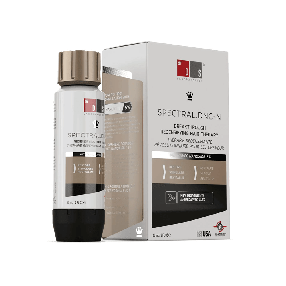 Spectral DNC-N es una terapia proactiva y multilateral que promueve la vitalidad del cabello, el cuero cabelludo y los folículos, fomentando la regeneración rápida, completa y de aspecto natural del cabello.