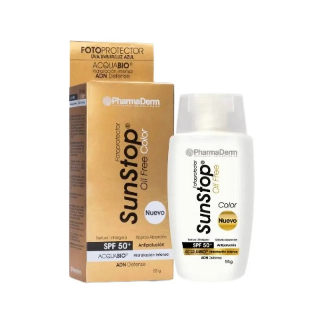 Sunstop Oil Free Color SPF50 x 55gr