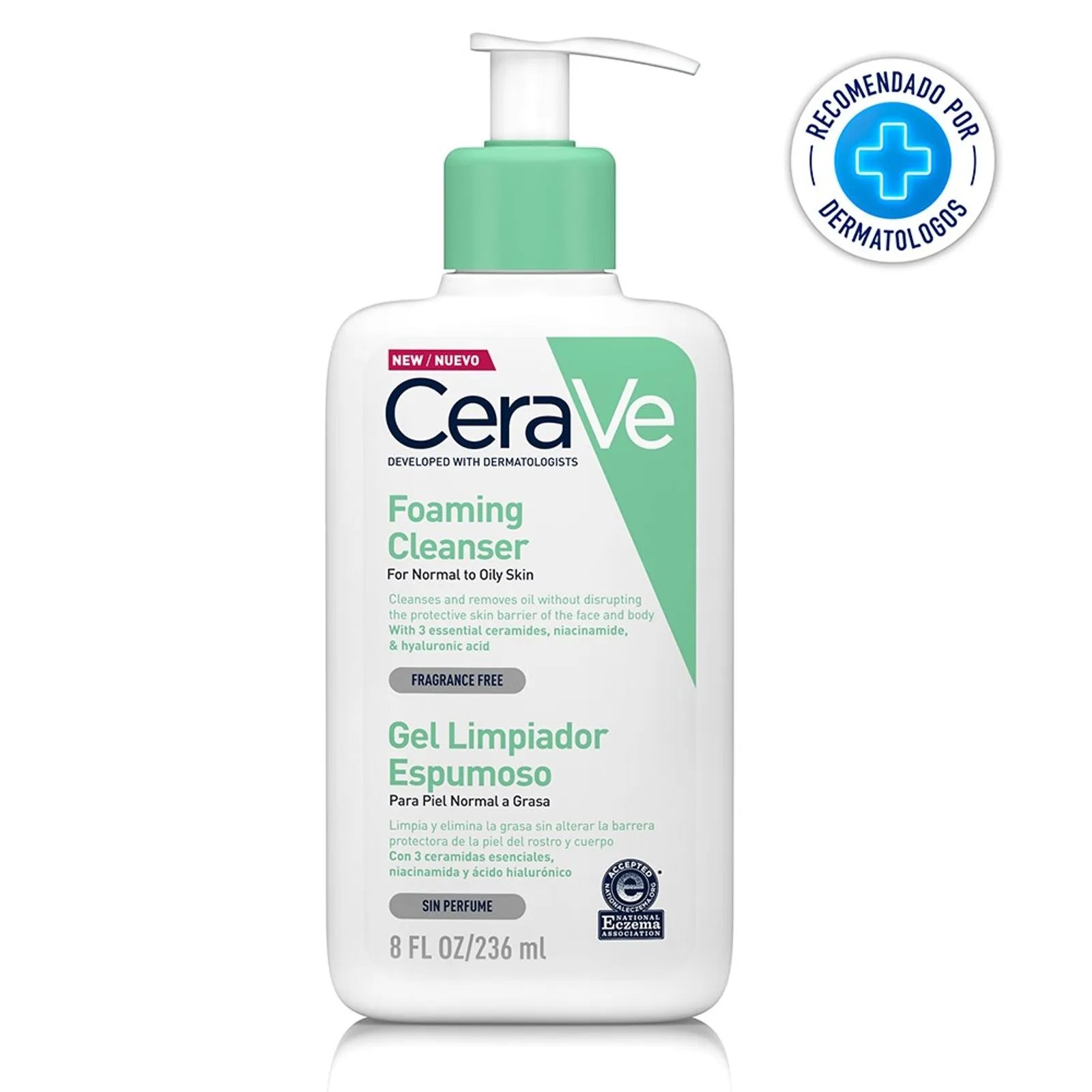 Cerave Gel Limpiador Espumoso