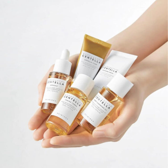 SKIN1004 Madagascar Centella Travel Kit (5 Productos) | Kit Coreano Calmante e Hidratante